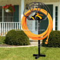 Hot sale Detachable Freestanding garden hose holder Outside Heavy Duty Metal Hose Storage Reel Rack for Garden, Yard & Lawn